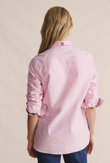 1SHW00015 S.Kidman Women's Lennard Long Sleeve Shirt Pale Pink