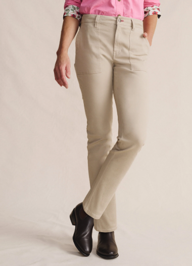 1PAW00014 S.Kidman Women's Mossman Cargo Pant Stone 32'