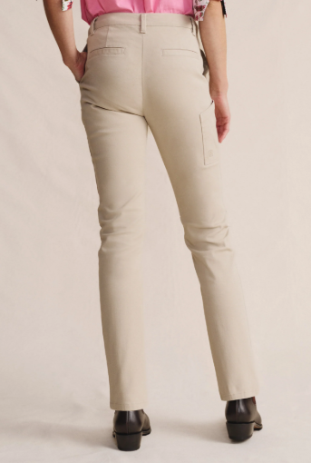 1PAW00014 S.Kidman Women's Mossman Cargo Pant Stone 32'