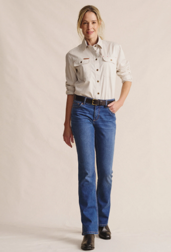 1PAW00149R S.Kidman Women's Bimbi Bootleg Jean's 34Leg