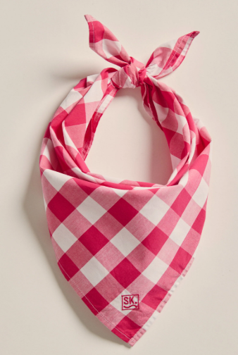 1AC00012 S.kidman Parachilna Bandana Pink Check