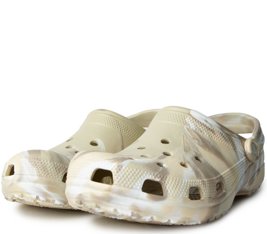 206867-2Y3   CROCS Classic Marbled Clog Bone/Multi