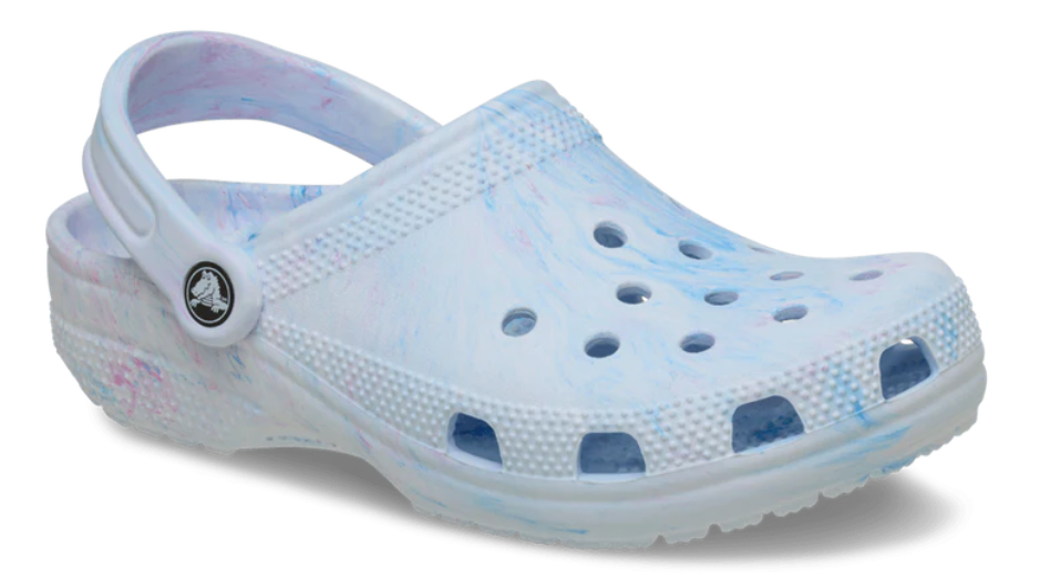 211583-42D CROCS Classic Marbled Clog Oxygen Swirl