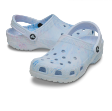 211583-42D CROCS Classic Marbled Clog Oxygen Swirl