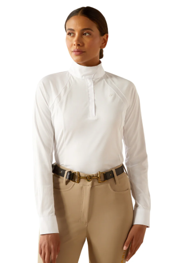 10054946 Ariat Women's Show Sunstopper White