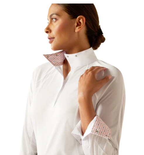 10054946 Ariat Women's Show Sunstopper White