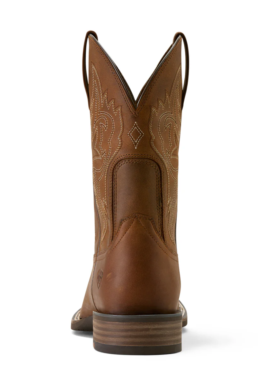 10063869 Ariat Men's Western Big Rig Distressed Brown