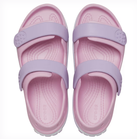 209424-84I - 209423-84I   CROCS Kids Crocband Cruiser Sandal Ballerina/ Lavender