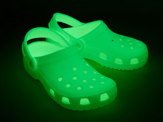 211678-3VN - 211679-3VN CROCS Kids Clogs Glow in the Dark