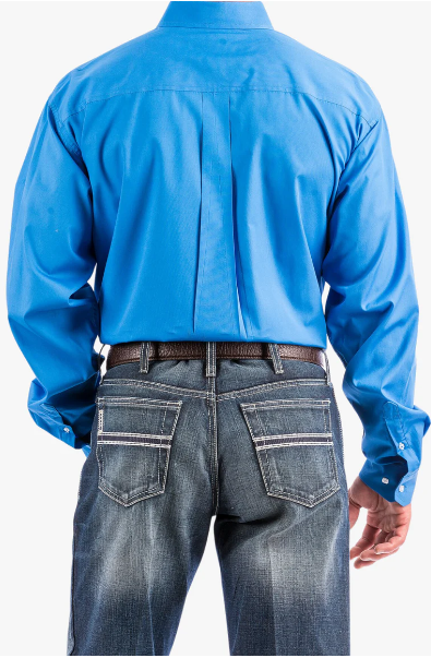 MTW1103799 Cinch Men's Arena Shirt Blue
