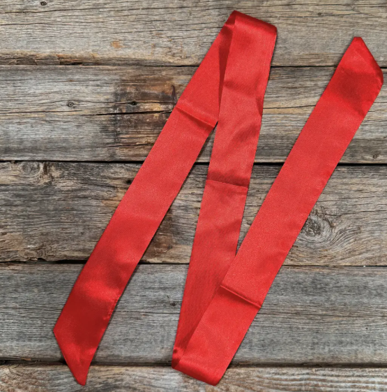 TW306 Cowgirl Necktie Electric Red