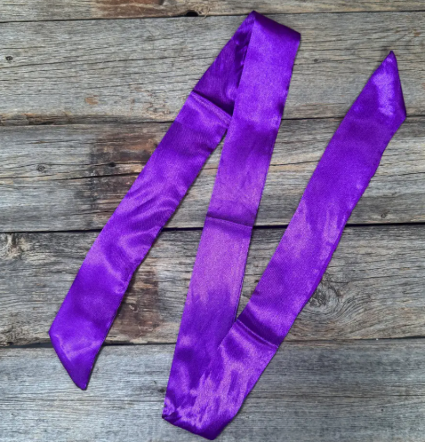 TW302 Cowgirl Necktie Purple