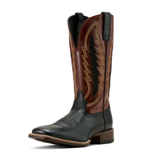 10061162 Ariat Men's Dakota Venttek Supple Black/Cinnamon