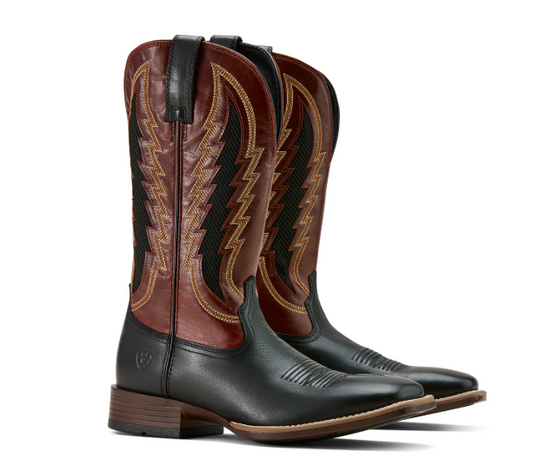 10061162 Ariat Men's Dakota Venttek Supple Black/Cinnamon