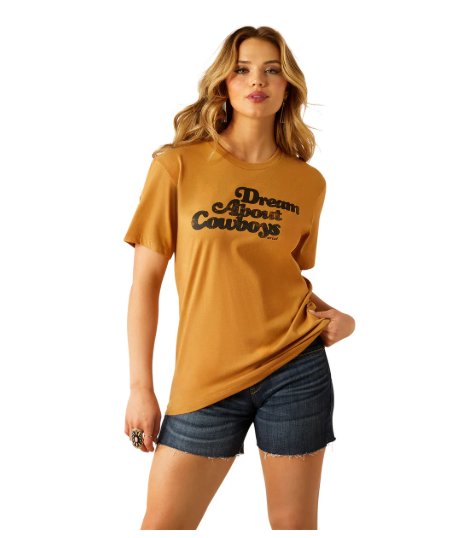 10058878 Ariat Women's Dream About Cowboy's Tee