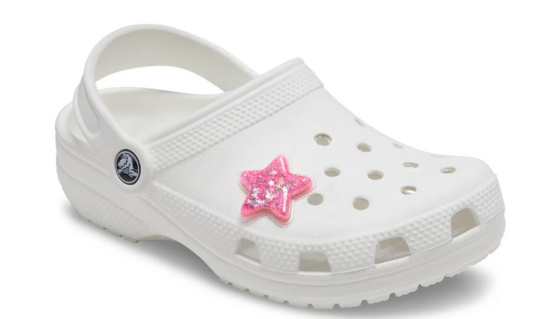10011772 Croc Jibbitz Squishy Glitter Star