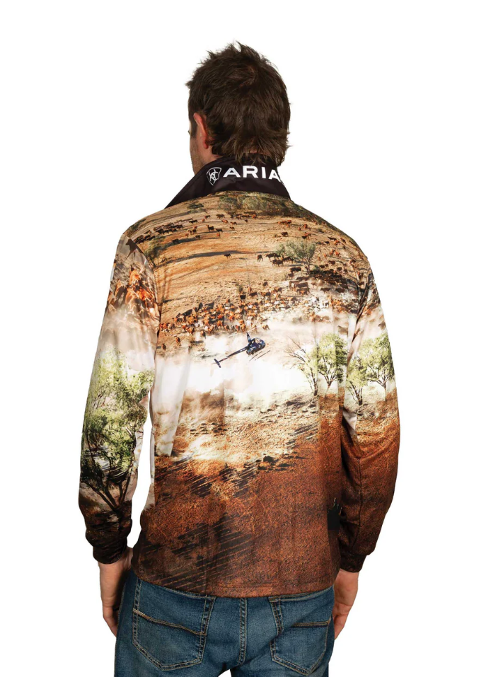 2013CLSP Ariat Unisex Fishing Shirt Helimustering