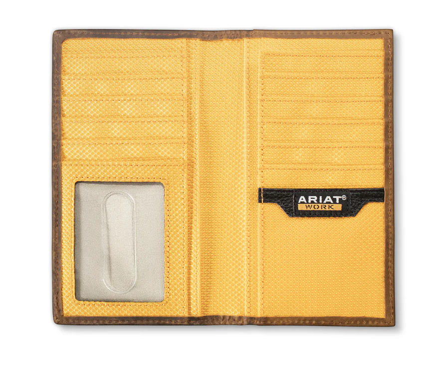 A3400644 Ariat Work Checkbook Brown
