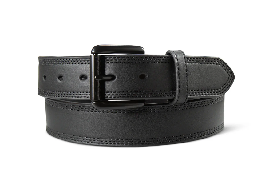 A1700101 Ariat Men's Work Belt 1 1/2 Triple stitch Black