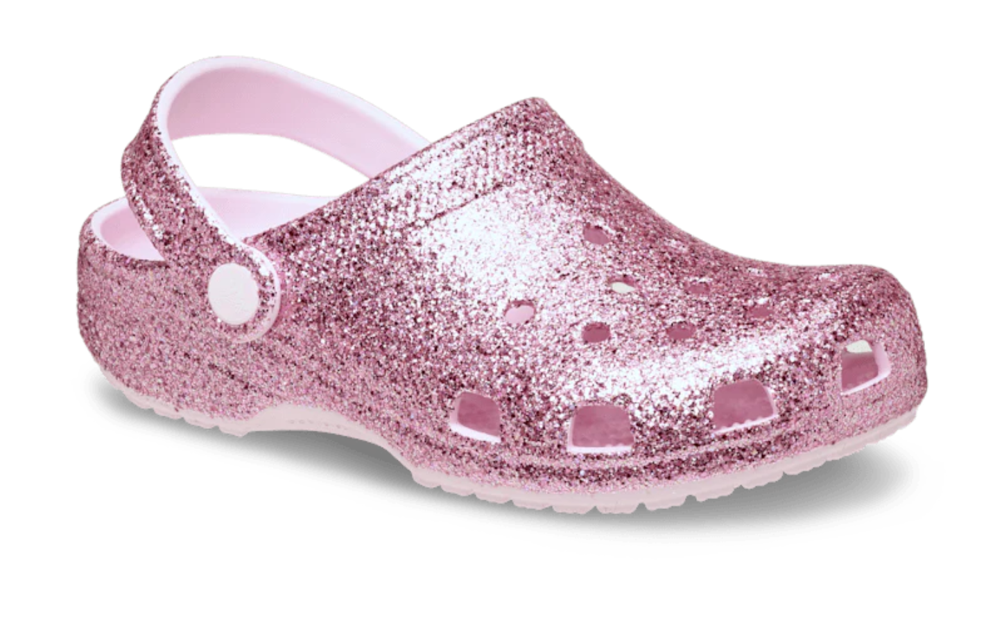 211940-6ZW - 211939-6ZW Crocs Classic Glitter Clog Pink Milk