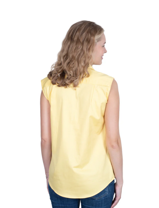 50503BUT Just Country Women's Kerry Sleeveless Work shirt Butter