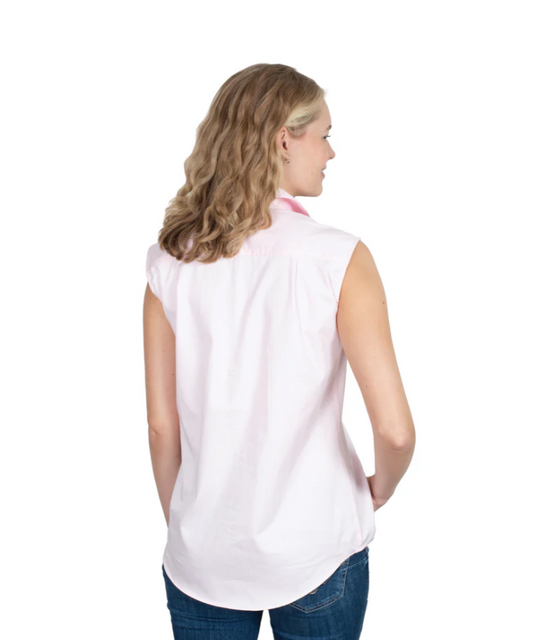 50503PNK Just Country Women's Kerry Sleeveless Work shirt Pink