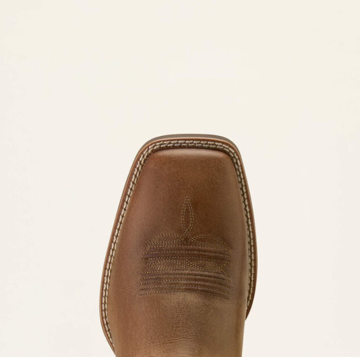 10064053 Ariat Men's Sport Steer Skull Sandstorm/ Bitter Chocolate