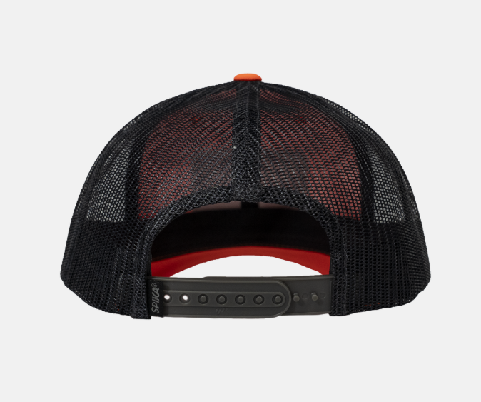 GOTC-CANZCH-3A0 Spika Patch Trucker Cap - Cast Antler Blaze/ Charcoal