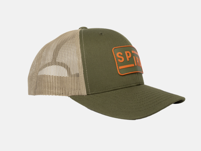 GOTC-UWOTN-3A0 Spika Trucker Cap - Urban Waypoint Olive/ Tan