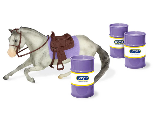 TBC10254 Breyer Barrel Racing Set