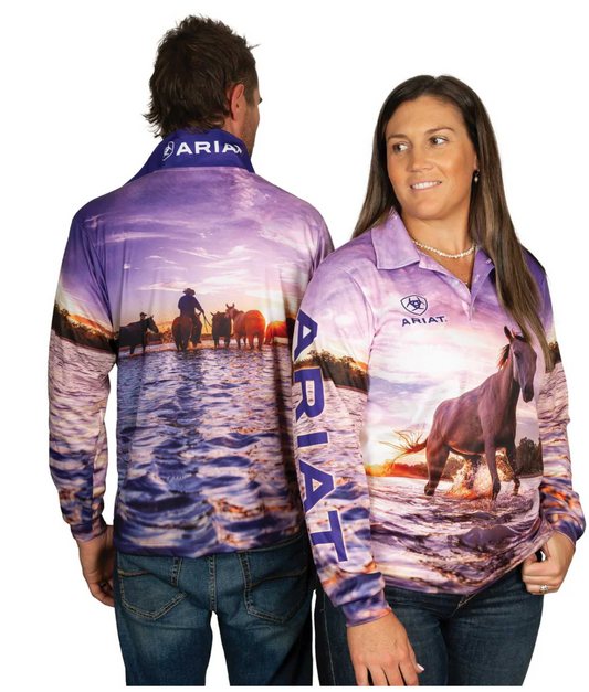 1009CLSP Ariat Unisex Fishing Shirt Ariat Family