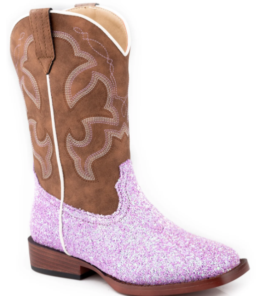 09-018-1901-3434 Roper Kid's Glitter Blast Purple