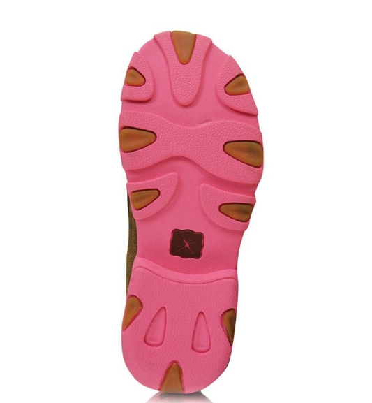 TCYDM0015 Twisted X Kid's Bomber/Neon Pink Moc's