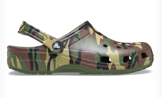 211936-3TC CROCS Classic Clog Camouflage Clog