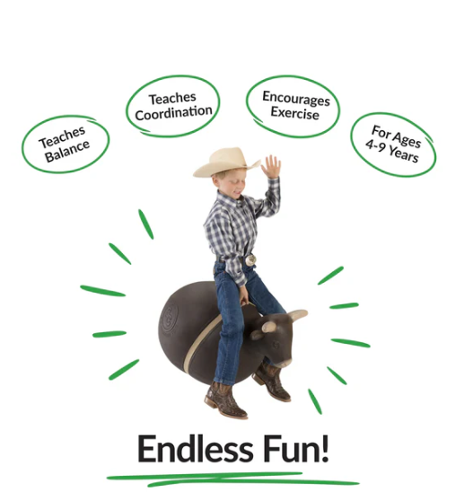444 Big Country Toys Bouncy Bull (4-9 Years)