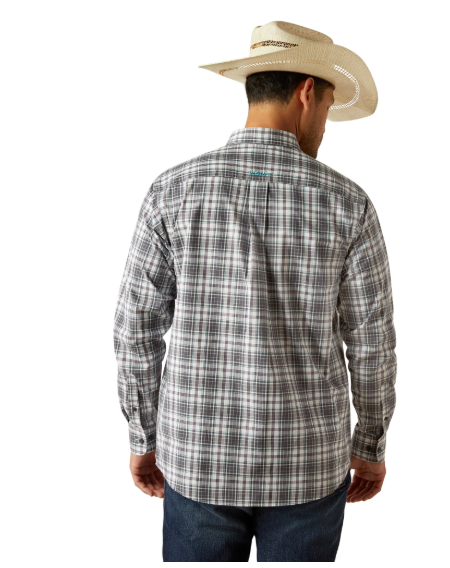 10058768 Ariat Men's Pro Series Willie LS Shirt Black