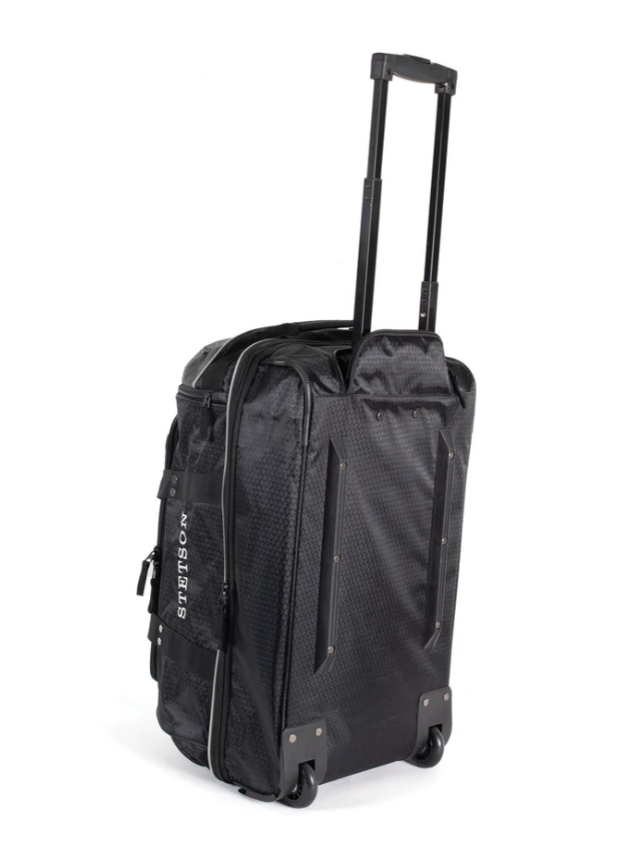 99070115 Stetson Roller bag Black/ Grey