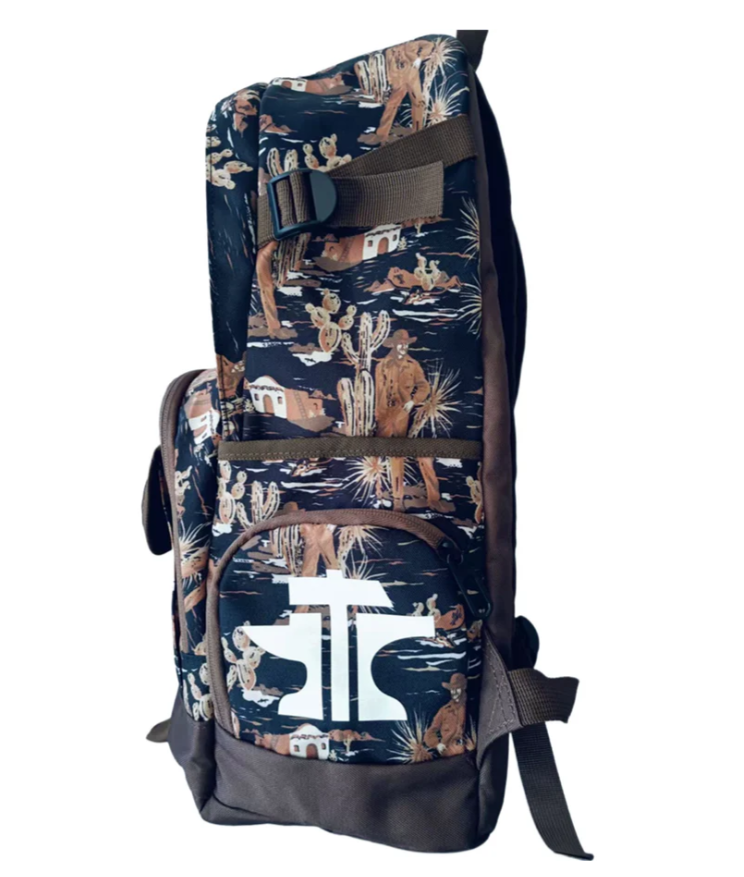 99070126 Tin haul Backpack Western Scene