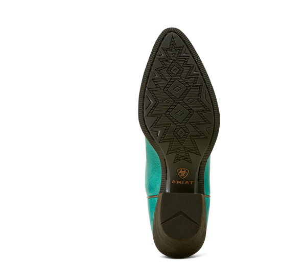 10063939 Ariat Maggie Western Boot Deep Turquoise