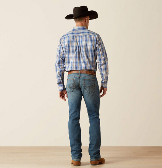 10061741 Ariat Men's M7 Slim Jed Straight Leg Jean 32 Leg