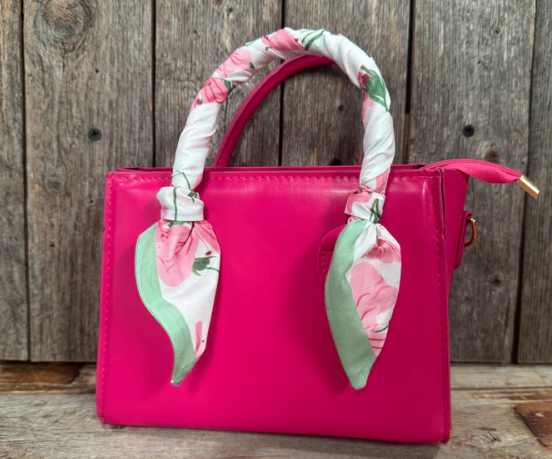 TW139 Cowgirl Necktie Pink & Green