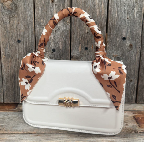 TW123 Cowgirl Necktie Brown & Cream