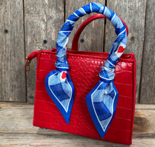 TW126 Cowgirl Necktie Blue