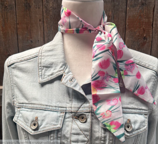 TW144 Cowgirl Necktie Pink