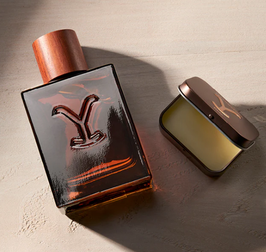 98317 Tru Western Men's Yellowstone Ride Gift Set For Him Ride Cologne & Solid Cologne