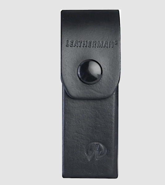 YLS934825 Leatherman Accessory Leather Box Sheath Black 4in x 1.5in x .6in