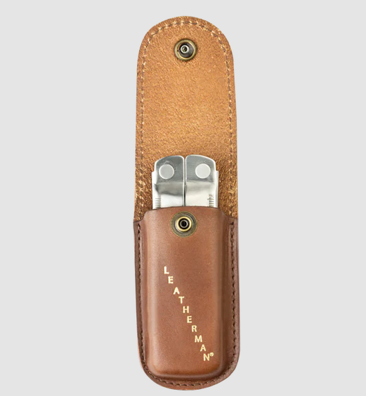 YLS832594 Leatherman Accessory Leather Box Sheath Brown 4.2in x 1.5in x .8in