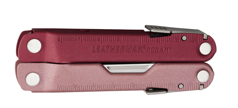 YL833317 Leatherman Rebar Lightweight Multi-Tool 189g 420HC Cranberry Sheath