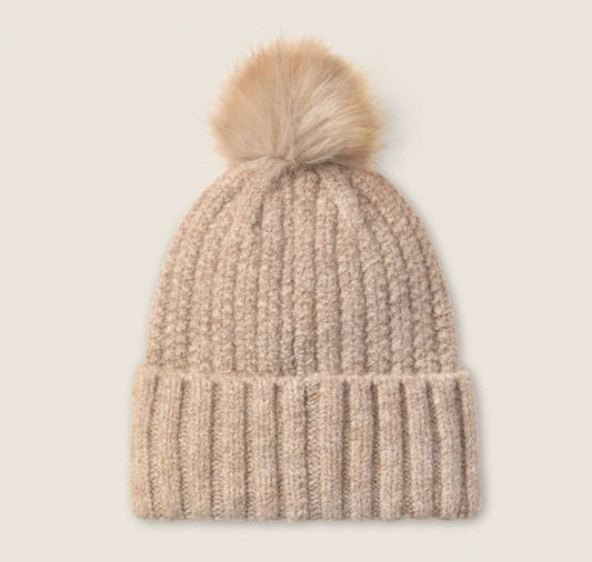 10064024 Ariat Women's Chilton Beanie Natural