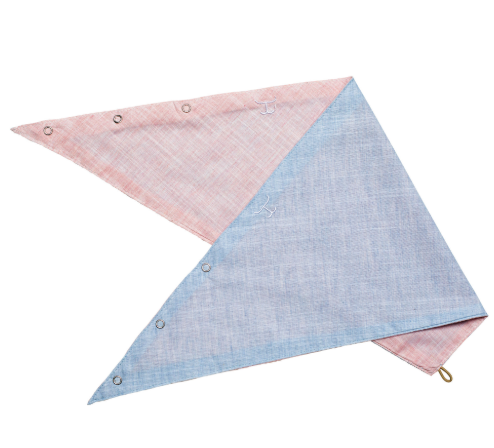 SCF2628 Just Country Carlee Double Sided Scarf Power Pink/Powder Blue